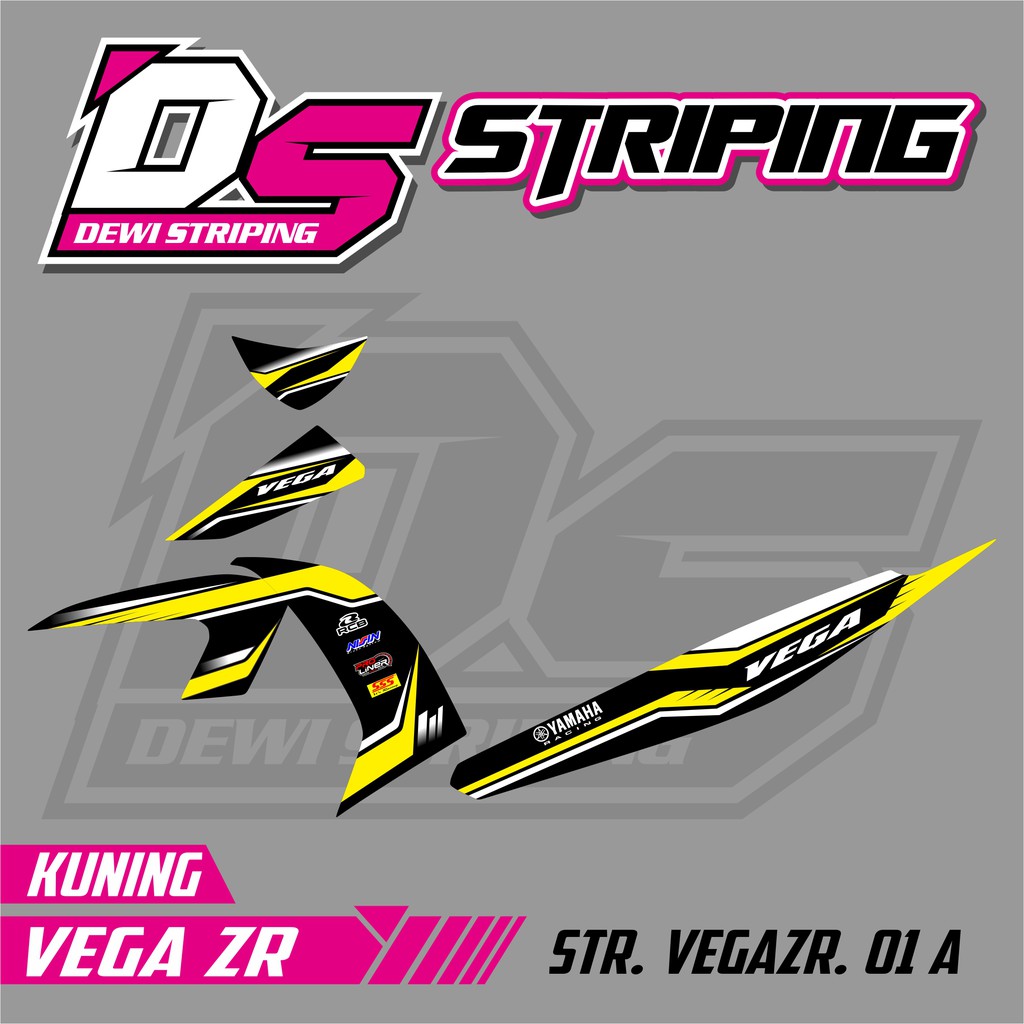 Detail Desain Striping Vega Zr Nomer 4