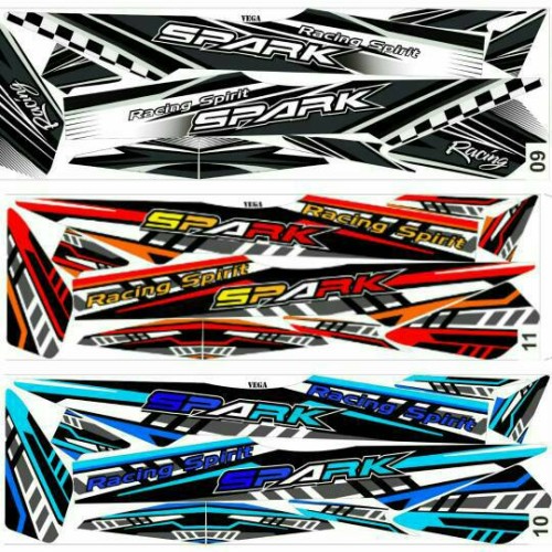 Detail Desain Striping Vega Zr Nomer 35