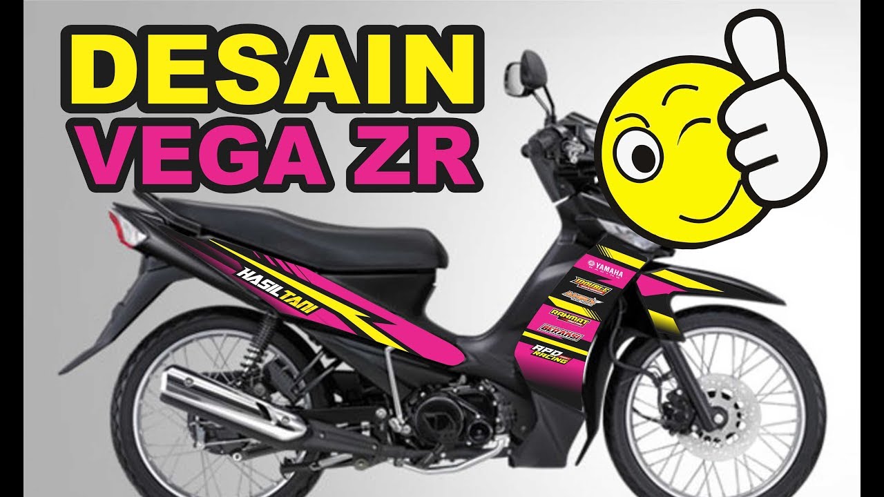 Detail Desain Striping Vega Zr Nomer 40