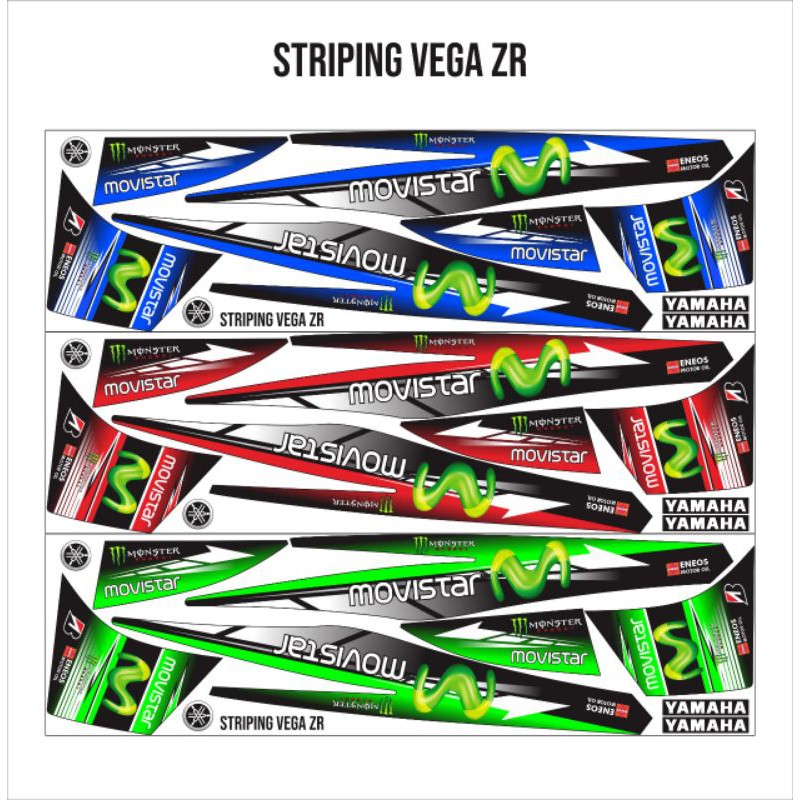 Detail Desain Striping Vega Zr Nomer 42