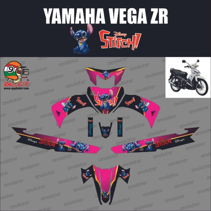 Detail Desain Striping Vega Zr Nomer 43