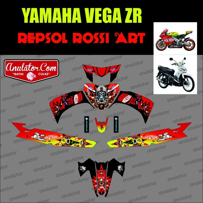 Detail Desain Striping Vega Zr Nomer 56