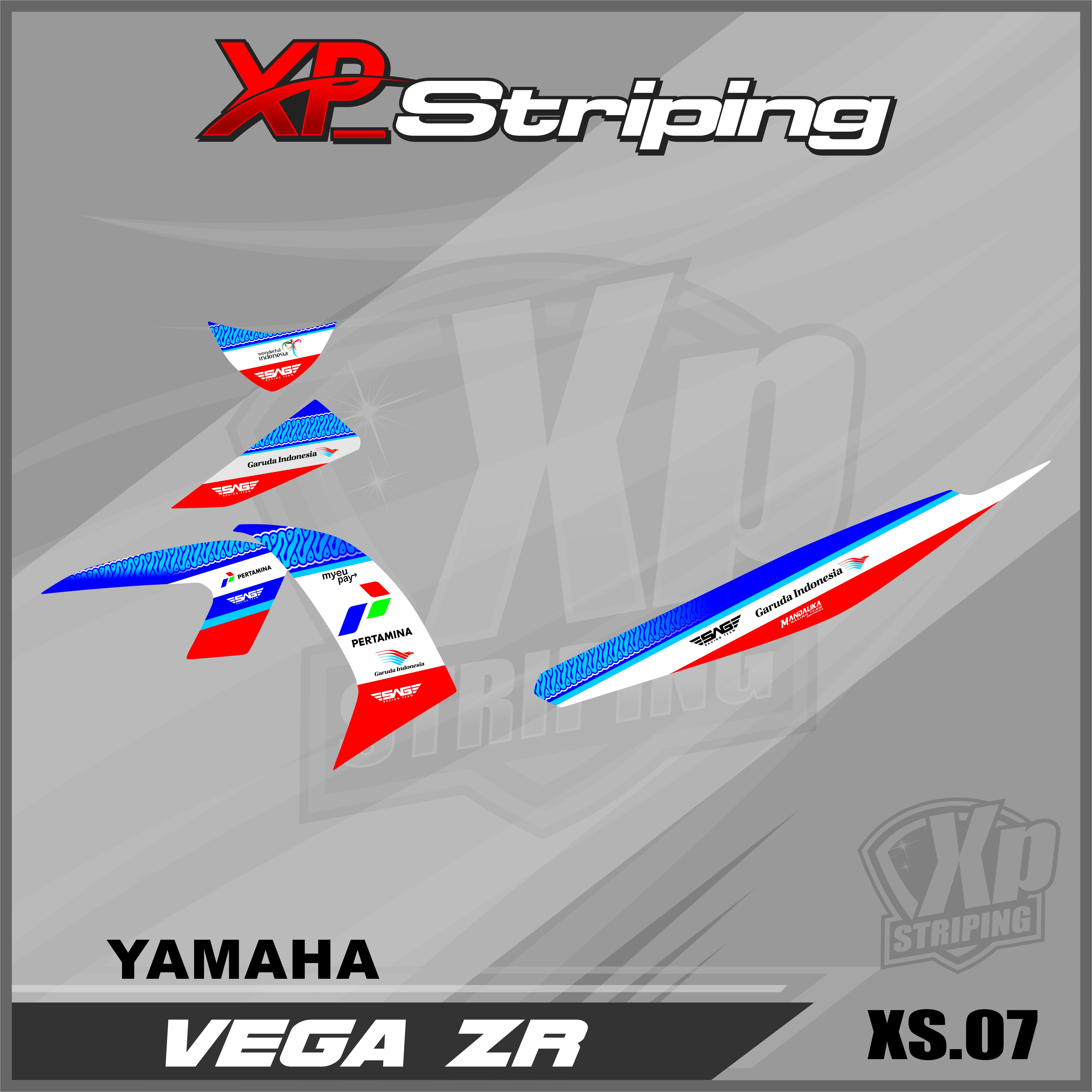 Detail Desain Striping Vega Zr Nomer 57