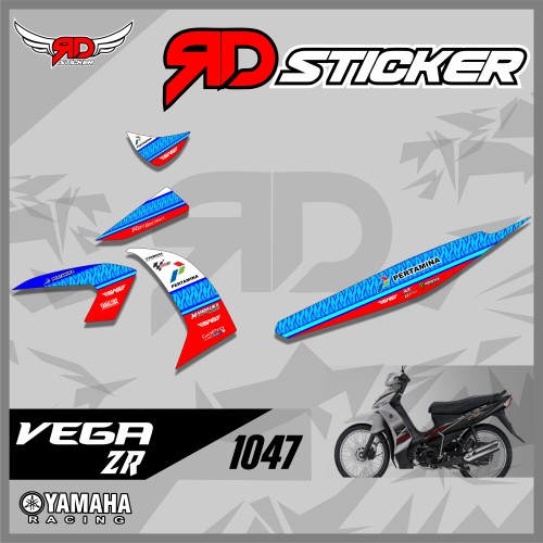 Detail Desain Striping Vega Zr Nomer 8