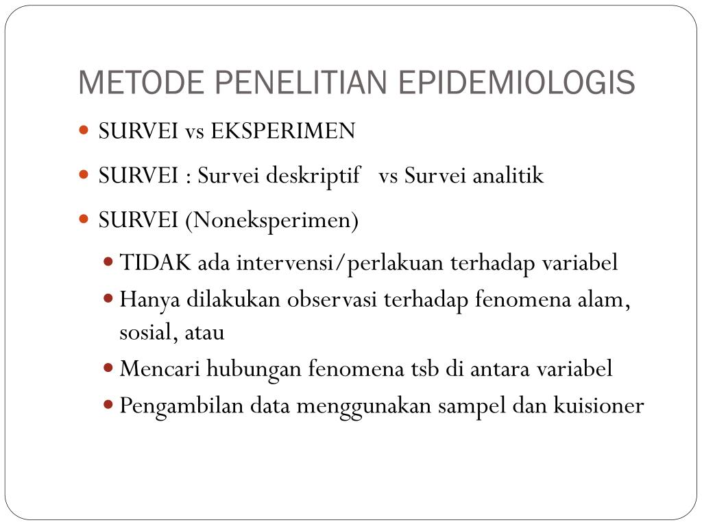 Detail Desain Studi Epidemiologi Nomer 16