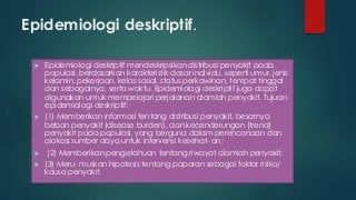 Detail Desain Studi Epidemiologi Nomer 23