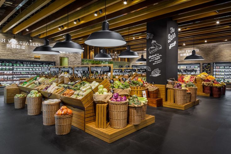 Desain Supermarket Modern - KibrisPDR