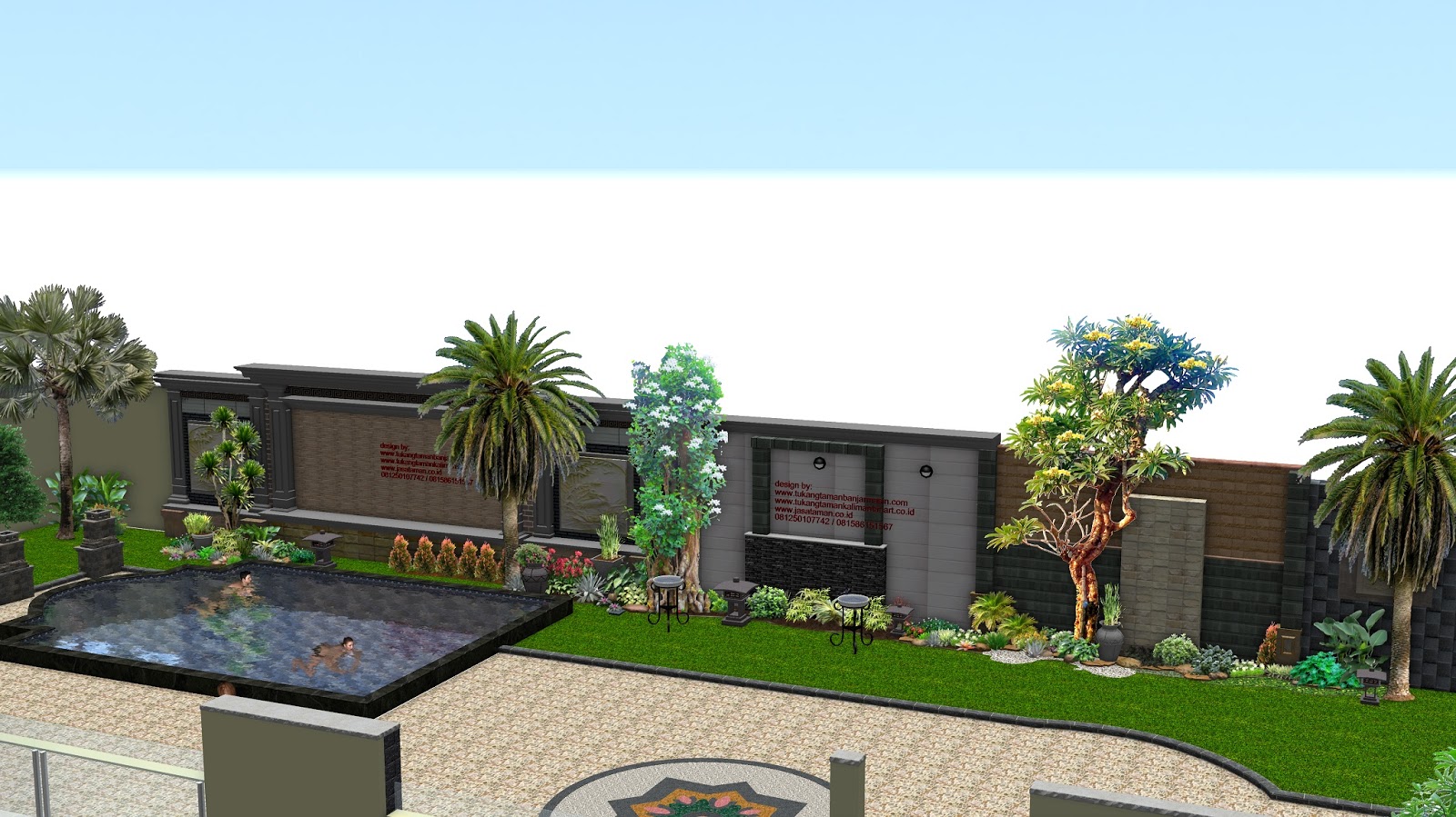 Detail Desain Taman Baca Nomer 48