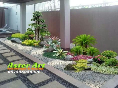 Detail Desain Taman Batu Koral Nomer 3