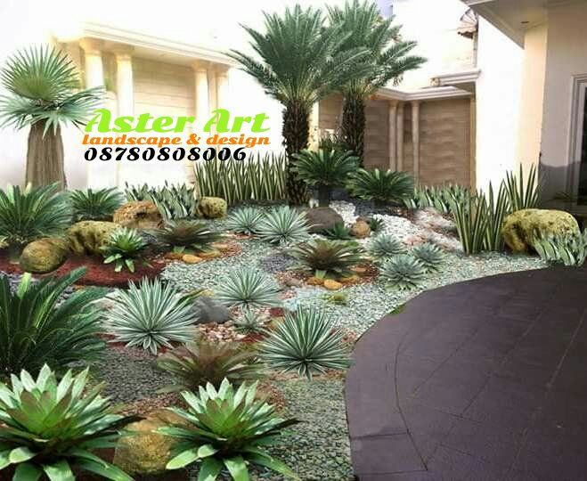 Detail Desain Taman Batu Koral Nomer 42