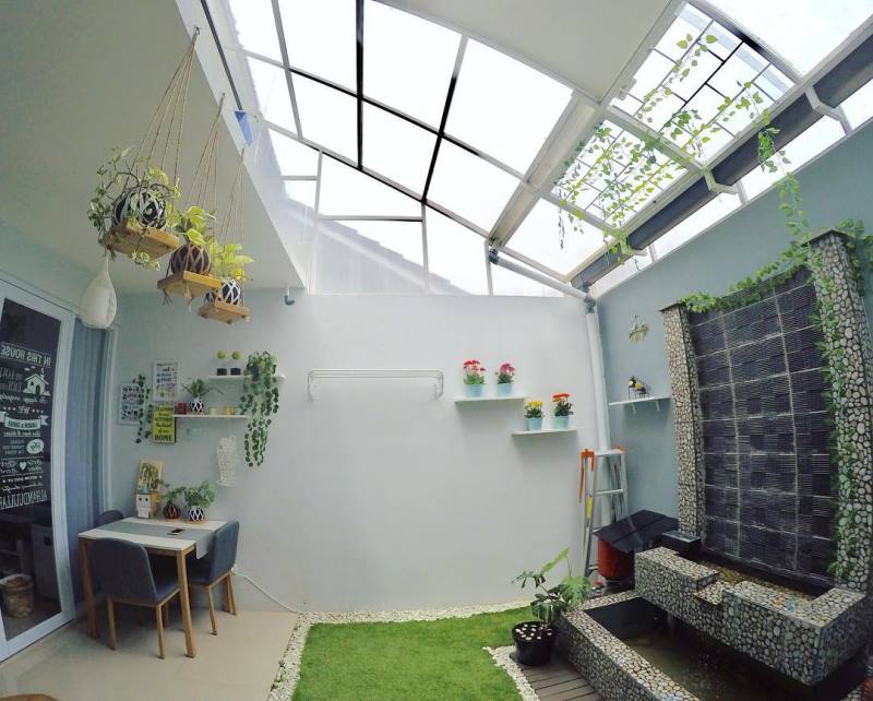 Detail Desain Taman Dalam Rumah Dekat Dapur Nomer 18