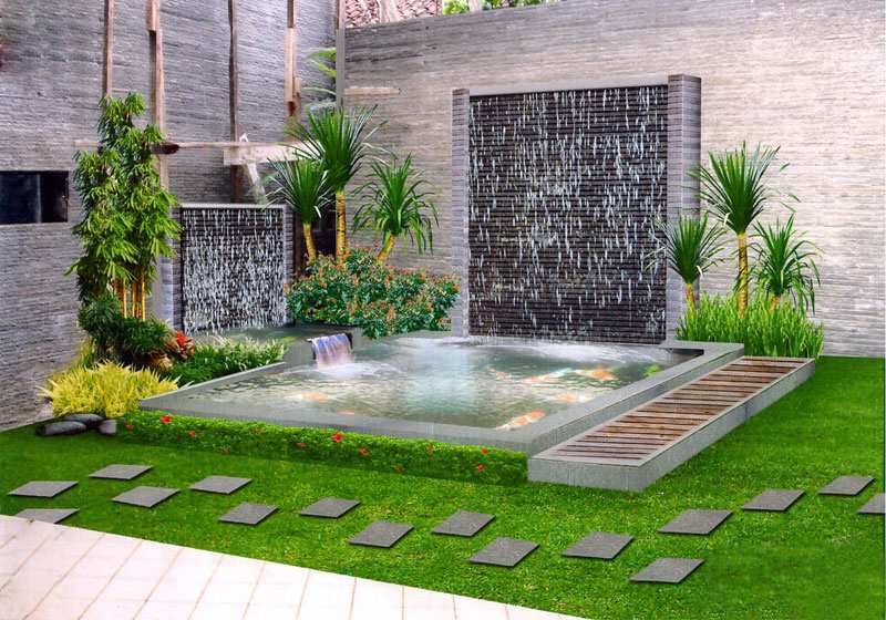 Detail Desain Taman Dan Kolam Ikan Minimalis Nomer 3