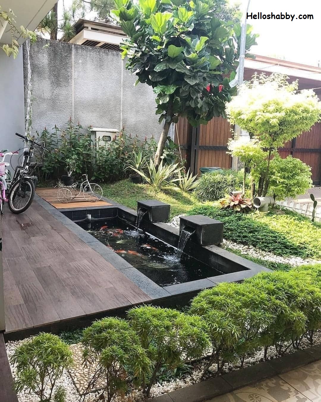 Detail Desain Taman Dan Kolam Ikan Minimalis Nomer 30