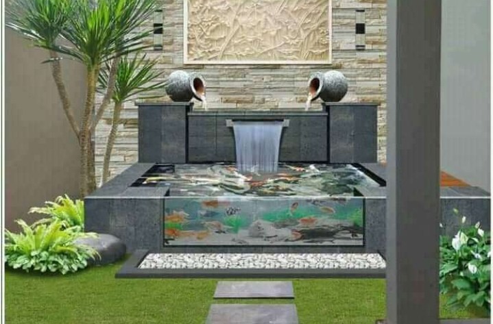 Detail Desain Taman Dan Kolam Ikan Minimalis Nomer 56