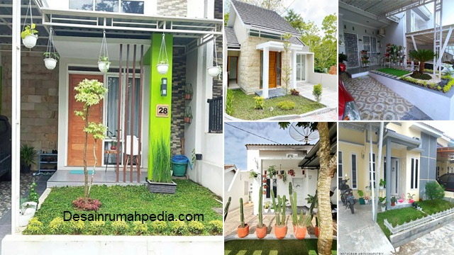 Detail Desain Taman Depan Pagar Rumah Nomer 38