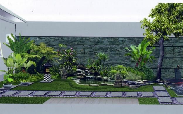 Detail Desain Taman Depan Rumah Minimalis Nomer 33