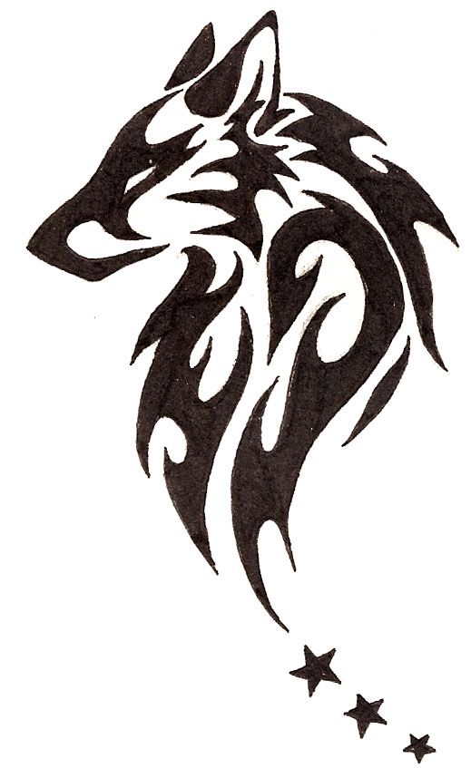 Detail Fenrir Tattoo Vorlage Nomer 7