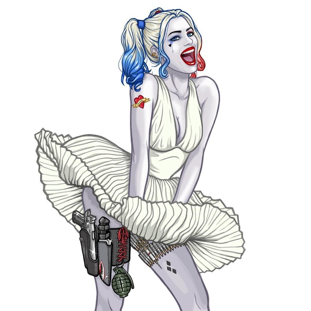 Detail Harley Quinn Zeichnung Bleistift Nomer 4