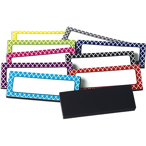 Magnetic Name Tags Staples - KibrisPDR