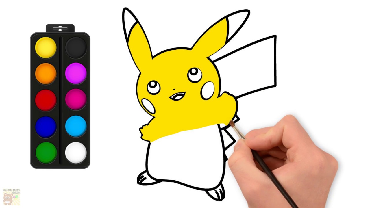 Detail Pikachu Zeichnen Nomer 3