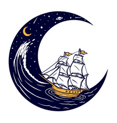Pirate Ship Moon - KibrisPDR
