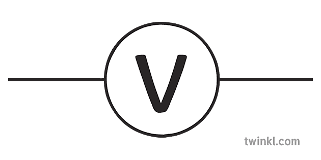 Voltmeter Symbol - KibrisPDR