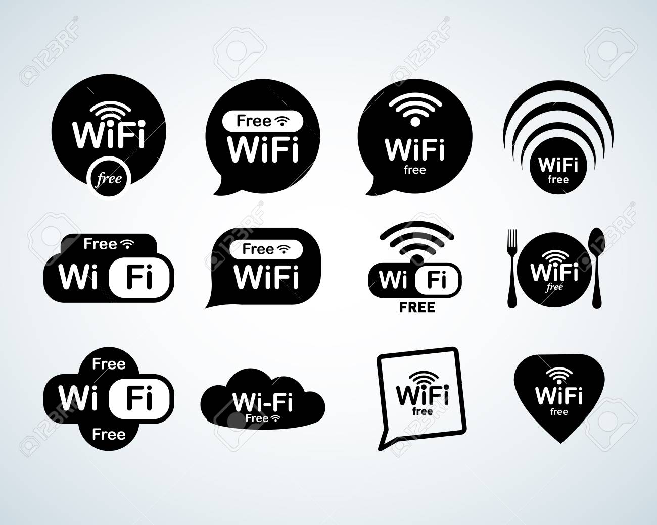 Detail Logo Free Wifi Nomer 30