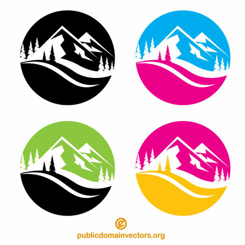 Detail Logo Gambar Gunung Nomer 27