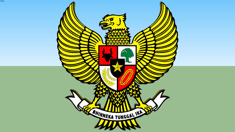 Detail Logo Garuda 3d Nomer 40
