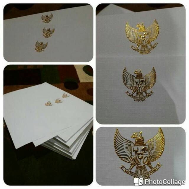 Detail Logo Garuda Emas Timbul Nomer 10