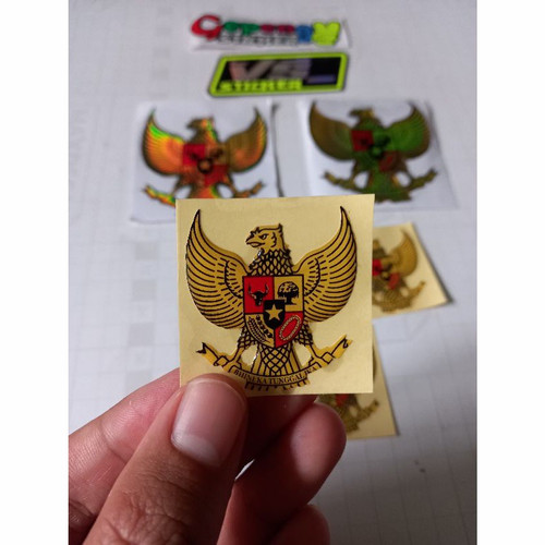 Detail Logo Garuda Emas Timbul Nomer 26