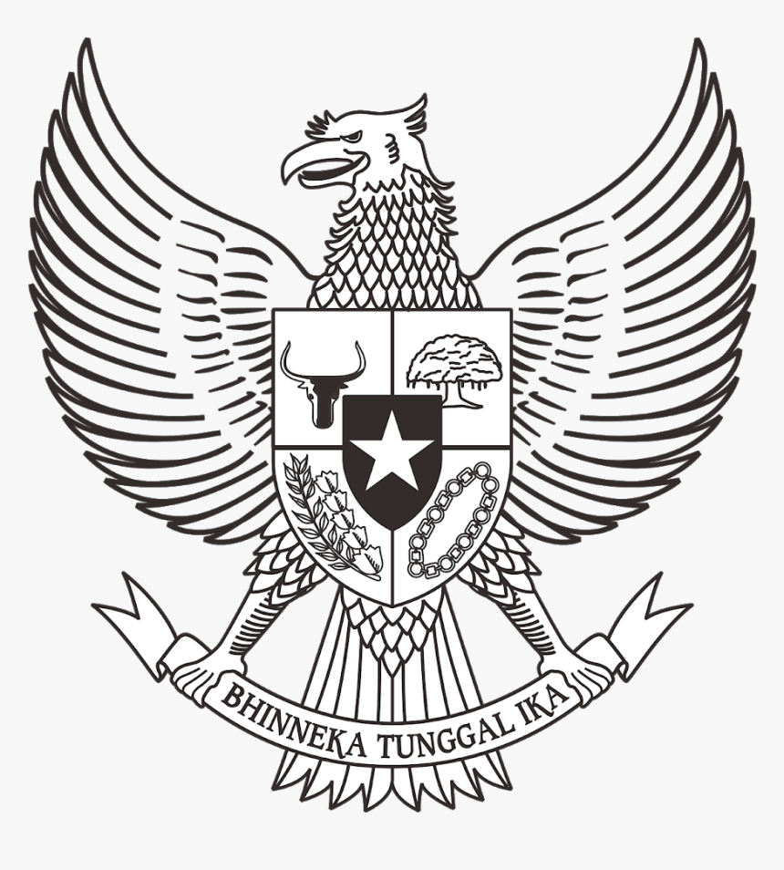 Detail Logo Garuda Hitam Putih Nomer 10