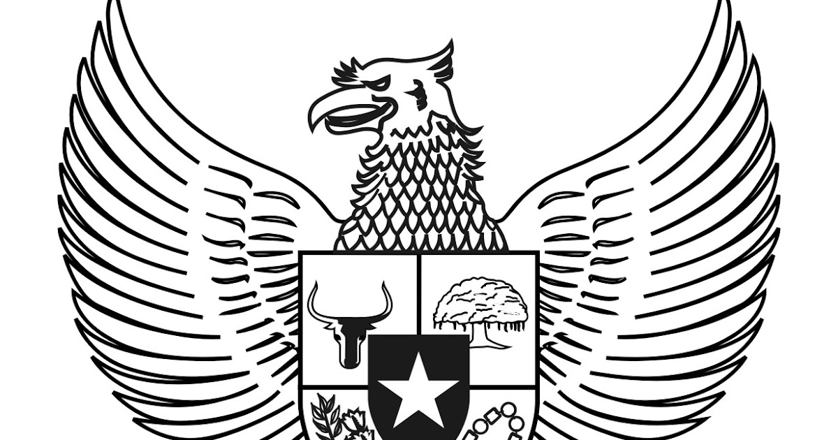 Detail Logo Garuda Hitam Putih Nomer 21