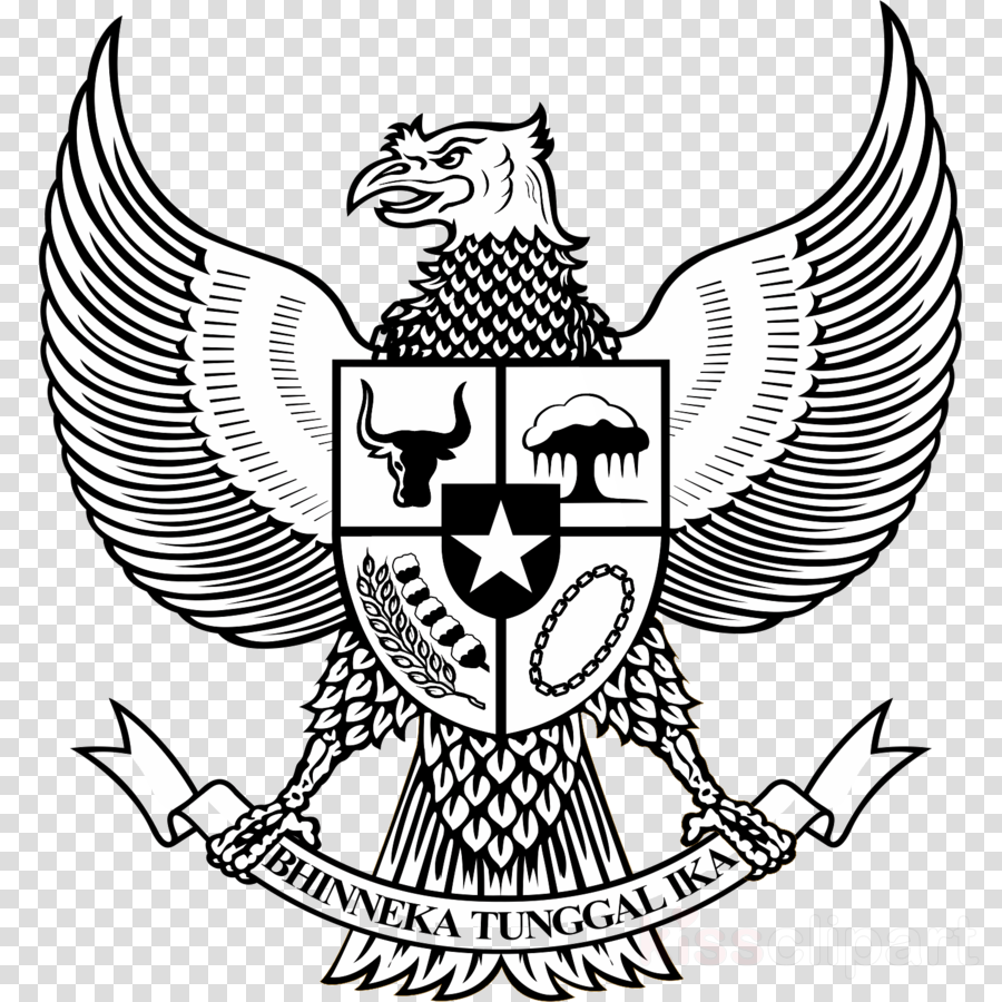 Detail Logo Garuda Hitam Putih Nomer 6