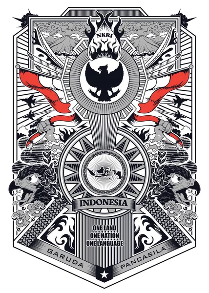 Detail Logo Garuda Pancasila Hitam Putih Vector Nomer 30