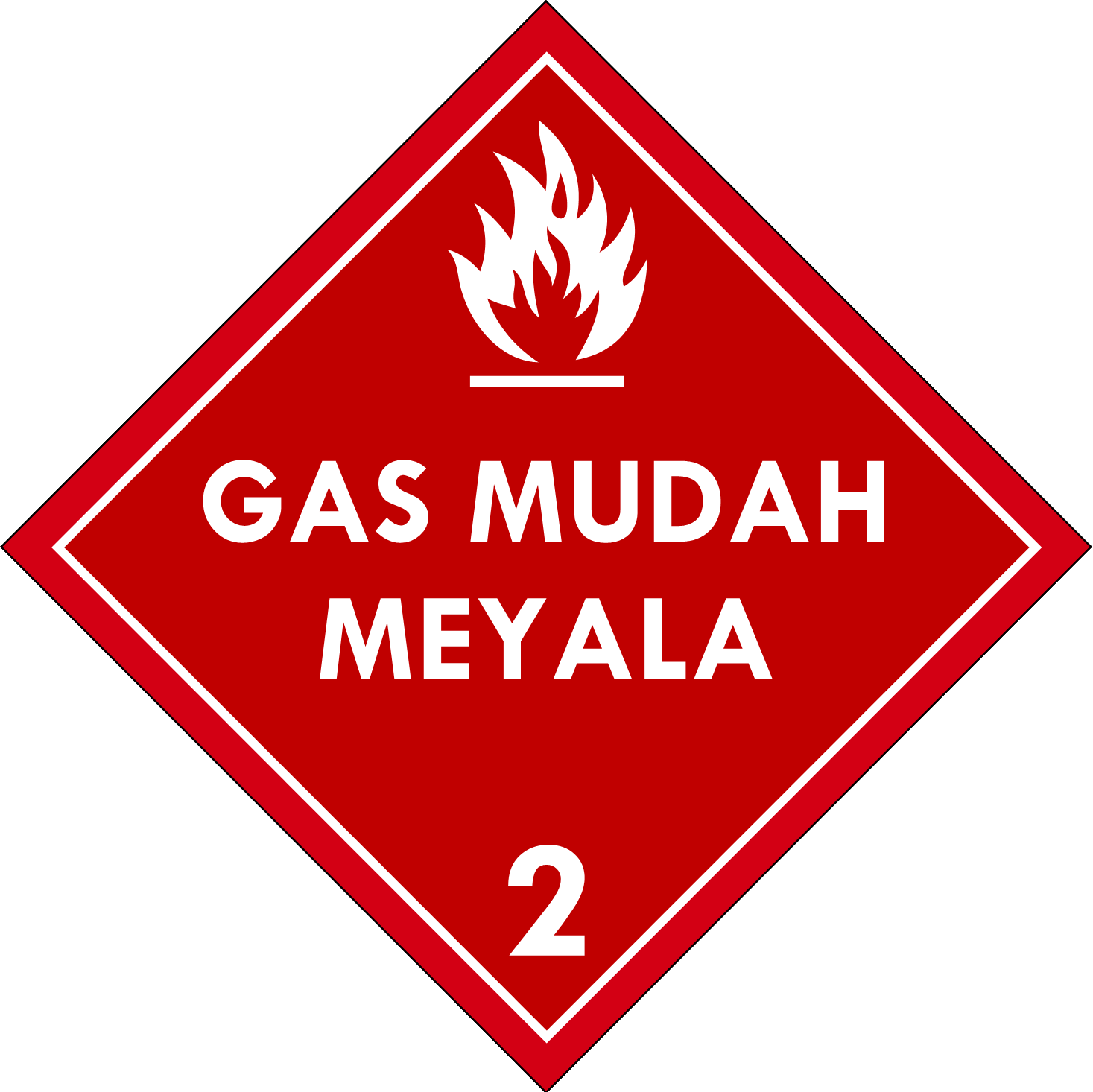 Detail Logo Gas Mudah Terbakar Nomer 4
