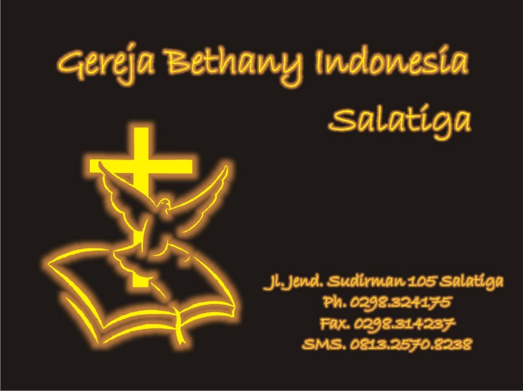 Detail Logo Gereja Bethany Indonesia Nomer 26
