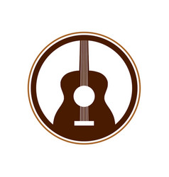 Detail Logo Gitar Akustik Nomer 9