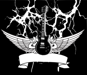 Detail Logo Gitar Keren Nomer 10