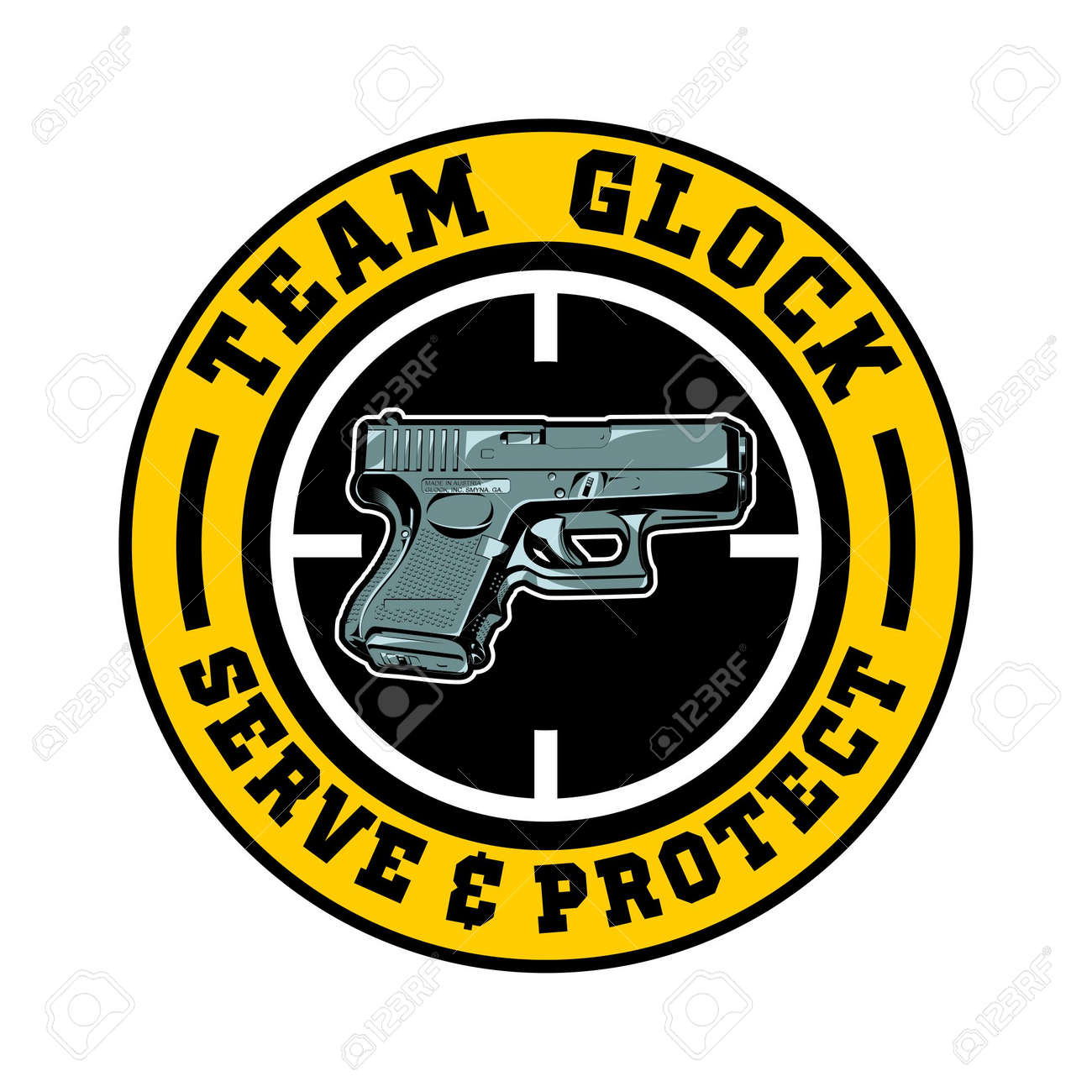 Detail Logo Glock Nomer 5