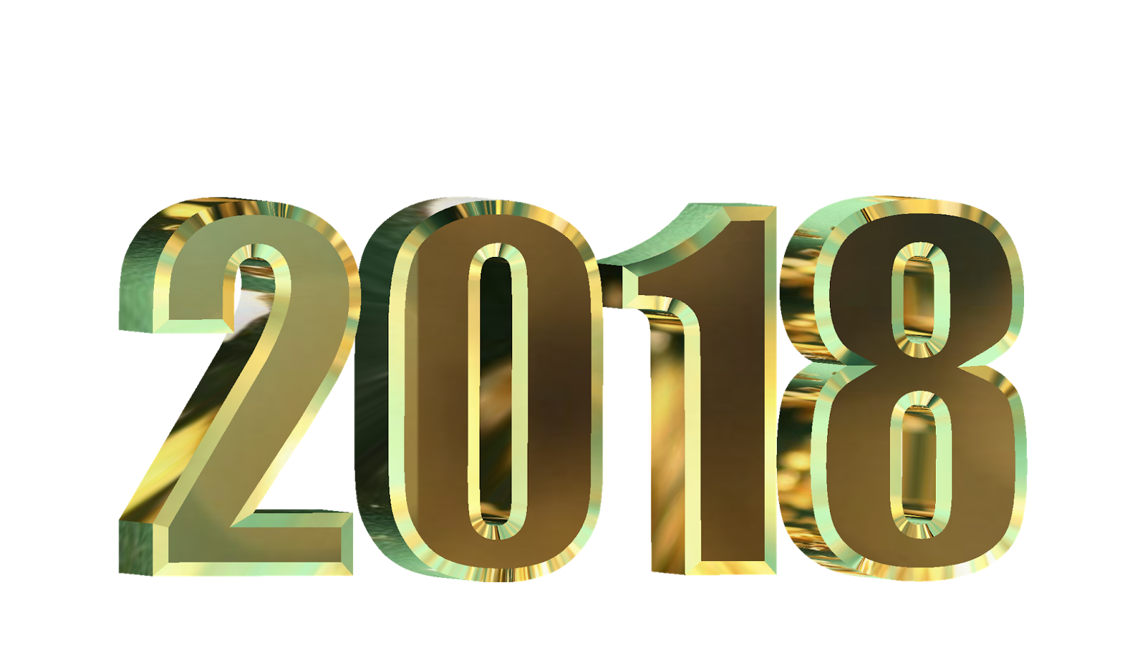 Download New Year 2018 Png Nomer 8
