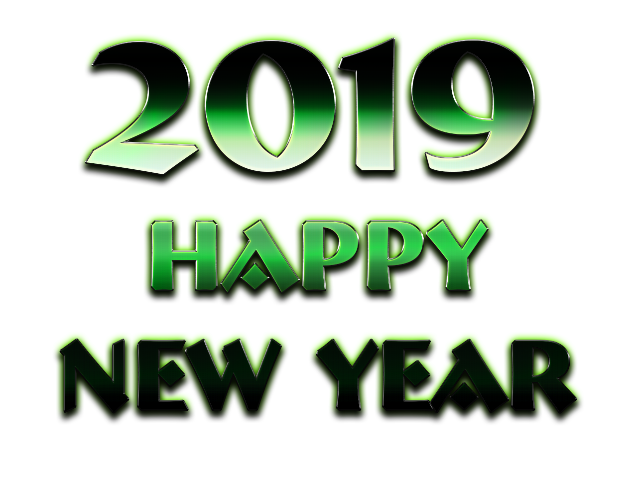 Detail New Year 2019 Png Nomer 28