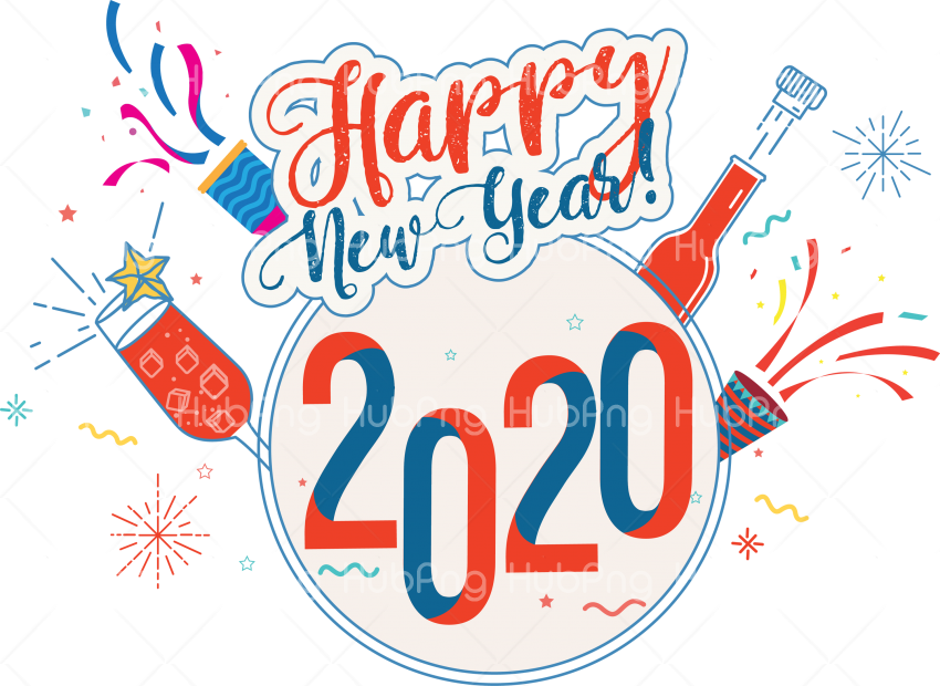 Detail New Year 2020 Png Nomer 33