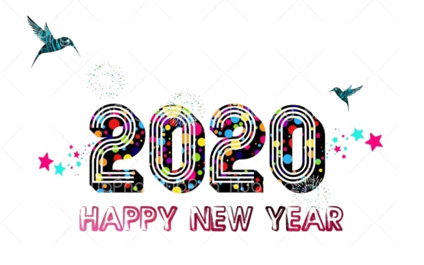 Detail New Year 2020 Png Nomer 46