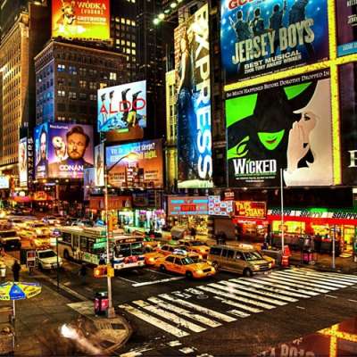 Detail New York Malam Hari Nomer 22