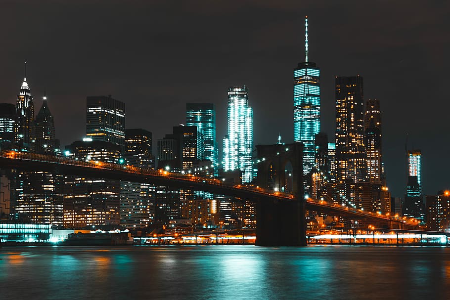Detail New York Malam Hari Nomer 27