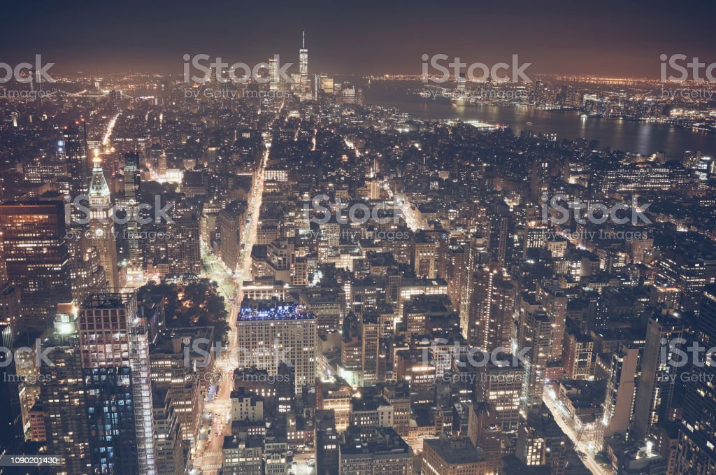 Detail New York Malam Hari Nomer 28