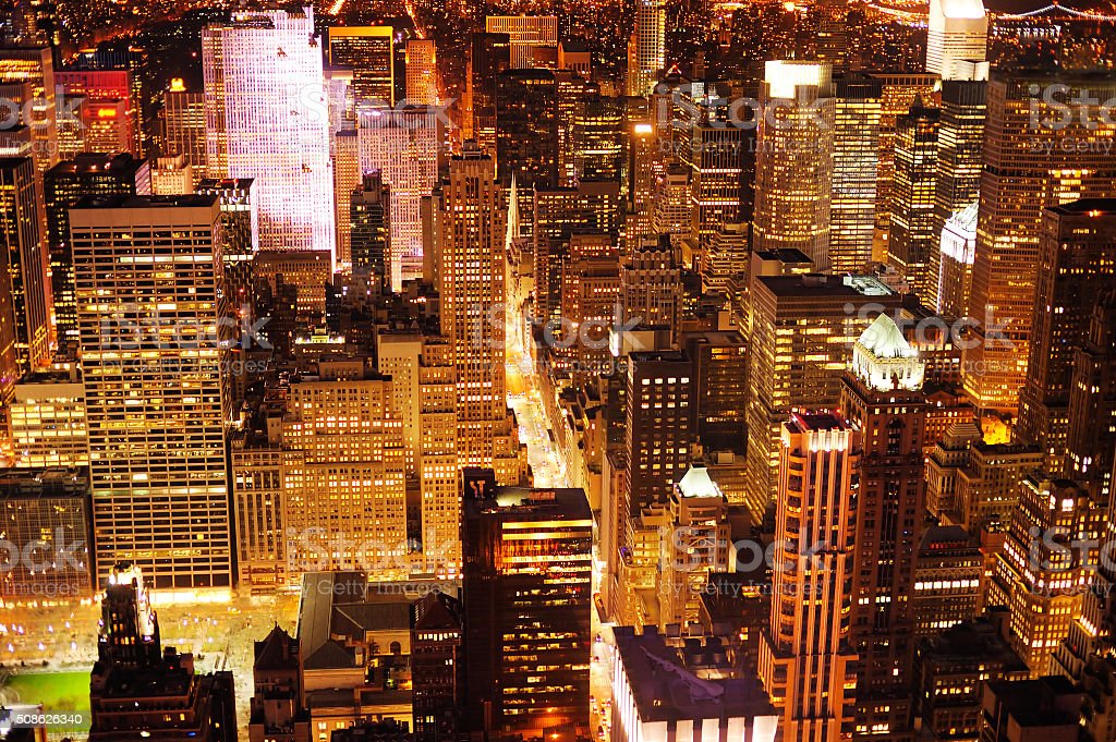 Detail New York Malam Hari Nomer 39
