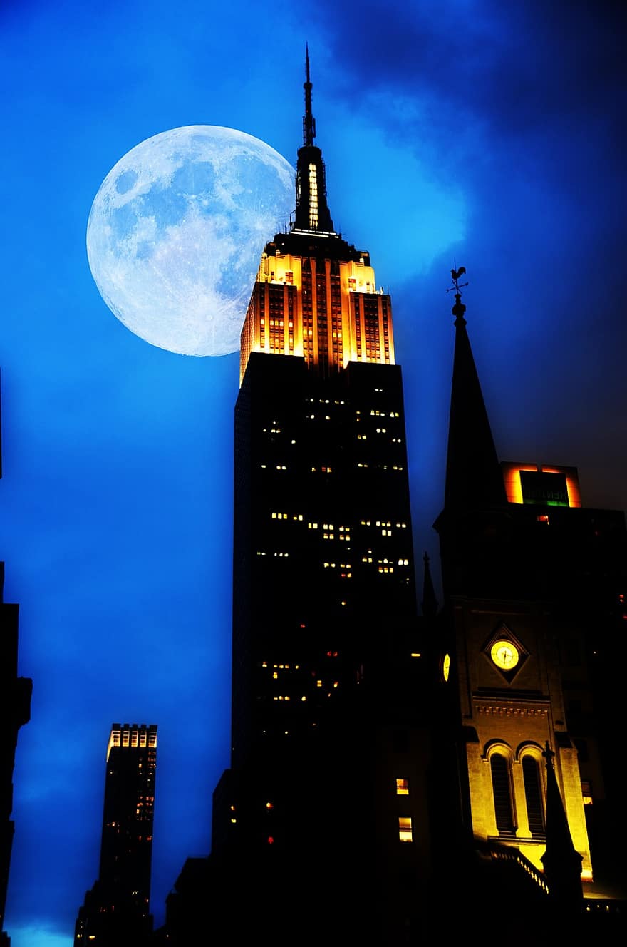 Detail New York Malam Hari Nomer 46