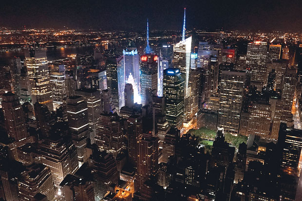 Detail New York Malam Hari Nomer 6